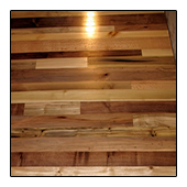 TreeHugger Floors in Hallway of Barn